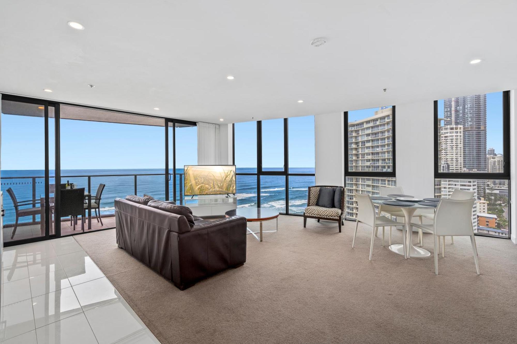 Apartmán Rhapsody Surfers Paradise Beachfront Sleeps 6 - Optimise Bnb Gold Coast Exteriér fotografie