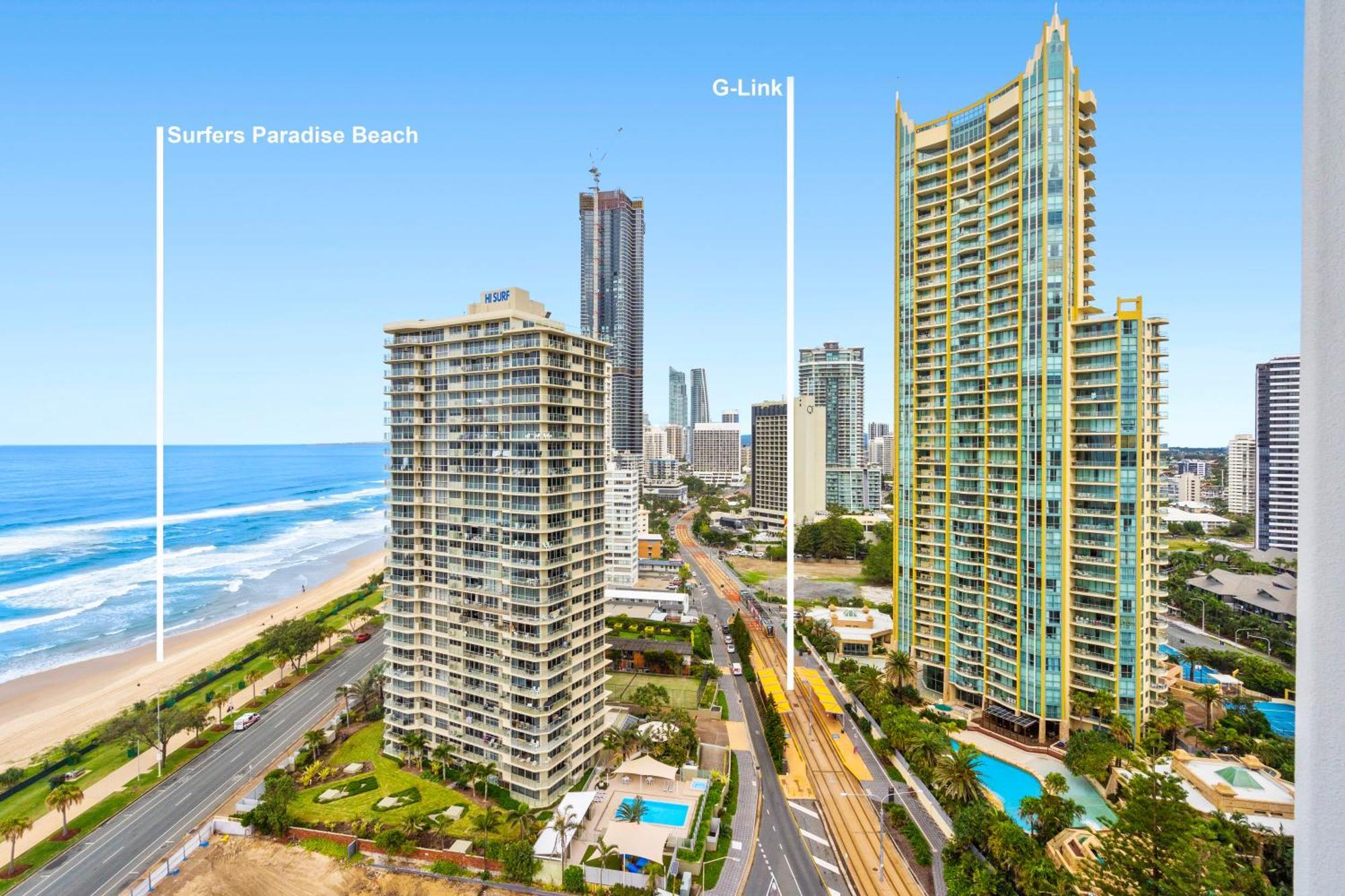 Apartmán Rhapsody Surfers Paradise Beachfront Sleeps 6 - Optimise Bnb Gold Coast Exteriér fotografie